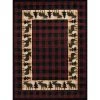 Legends Woodlands Multi 5 ft. 3 in. x 7 ft. 2 in. Plaid Polypropylene Area Rug by United Weavers 1 Legends Woodlands Multi 5 ft. 3 in. x 7 ft. 2 in. Plaid Polypropylene Area Rug by United Weavers -United Weavers shop multi united weavers area rugs 910 17630 58 64 1000