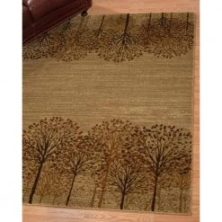 Affinity Tree Blossom Natural 1 ft. 10 in. x 3 ft. Accent Rug by United Weavers -United Weavers shop natural united weavers area rugs 750 05817 24 31 1000