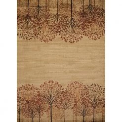 Affinity Tree Blossom Natural 1 ft. 10 in. x 3 ft. Accent Rug by United Weavers