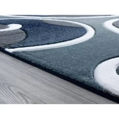 Bristol Riley Navy 7 ft. 10 in. x 7 ft. 10 in. Round Rug by United Weavers -United Weavers shop navy united weavers area rugs 2050 10364 88r c3 1000