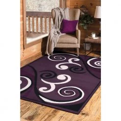 Dallas Billow Plum Runner Rug 2'3 X 7'2" by United Weavers 13 Dallas Billow Plum Runner Rug 2'3 X 7'2" by United Weavers -United Weavers shop plum united weavers area rugs 851 10582 28a c3 1000