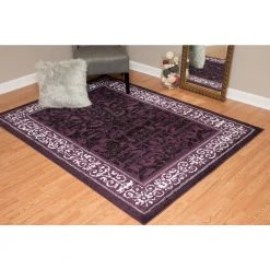 Dallas Baroness Plum 5 ft. x 7 ft. Indoor Area Rug by United Weavers 15 Dallas Baroness Plum 5 ft. x 7 ft. Indoor Area Rug by United Weavers -United Weavers shop plum united weavers area rugs 851 10682 58 31 1000