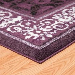 Dallas Baroness Plum 5 ft. x 7 ft. Indoor Area Rug by United Weavers 10 Dallas Baroness Plum 5 ft. x 7 ft. Indoor Area Rug by United Weavers -United Weavers shop plum united weavers area rugs 851 10682 58 e1 1000
