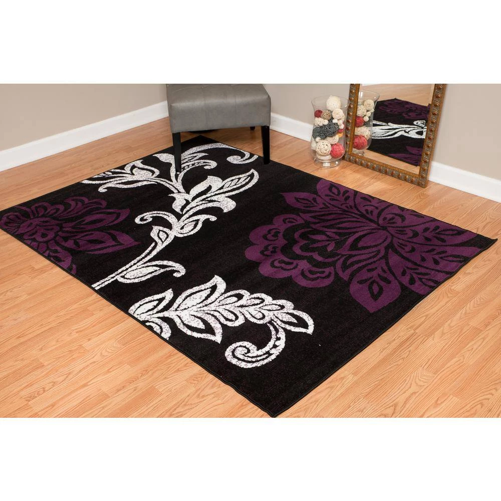 Dallas Trouseau Plum 5 ft. x 7 ft. Indoor Area Rug by United Weavers 10 Dallas Trouseau Plum 5 ft. x 7 ft. Indoor Area Rug by United Weavers - Image 8