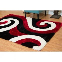 Finesse Summit Red 7 ft. 10 in. x 10 ft. 6 in. Area Rug by United Weavers 9 Finesse Summit Red 7 ft. 10 in. x 10 ft. 6 in. Area Rug by United Weavers -United Weavers shop red united weavers area rugs 2100 21430 912 31 1000