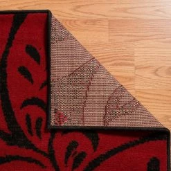 Dallas Trouseau Red Runner Rug 2'3 X 7'2" by United Weavers -United Weavers shop red united weavers area rugs 851 10830 28a 1f 1000