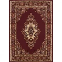 Cathedral Burgundy 8 ft. x 11 ft. Area Rug by United Weavers