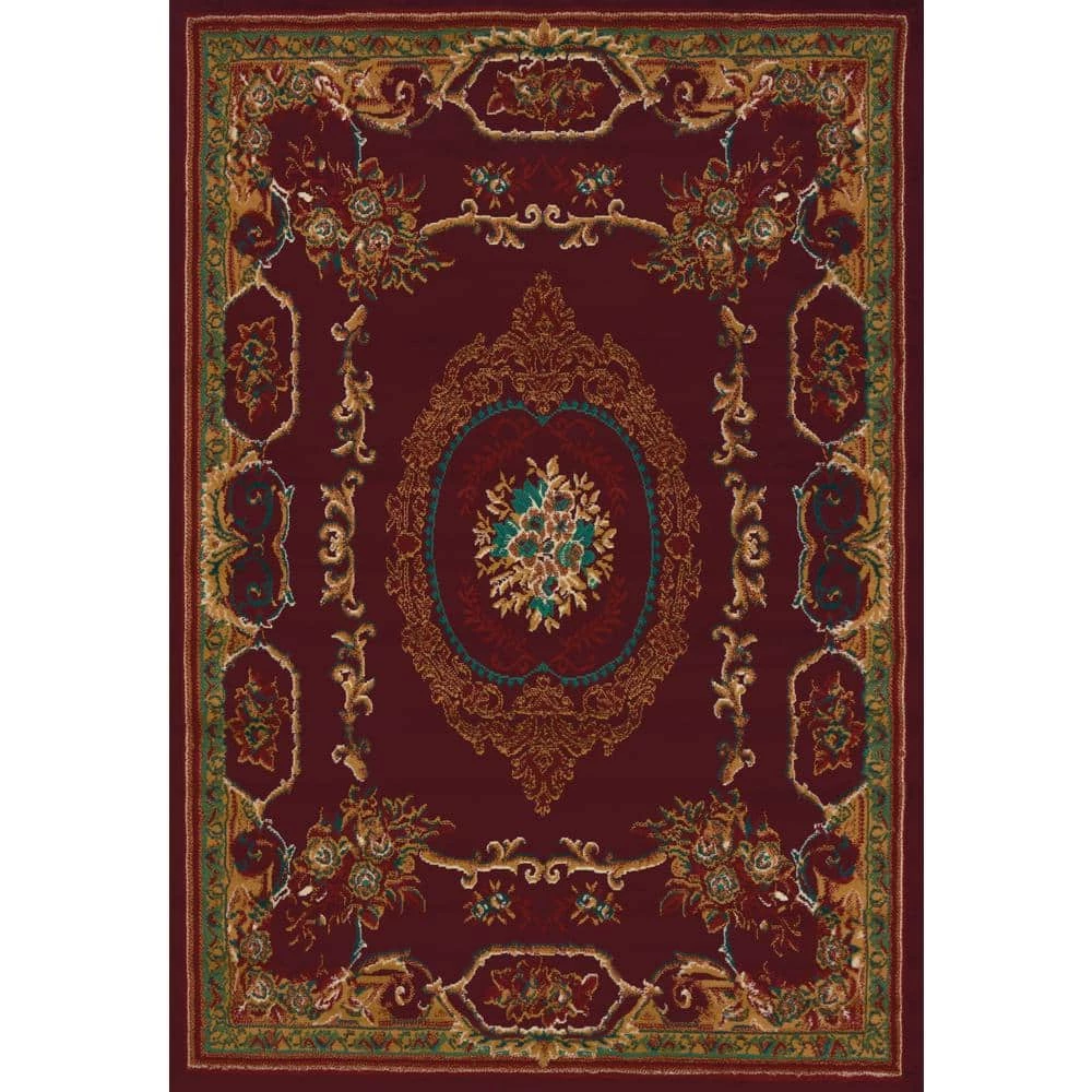 Lexington Burgundy 8 ft. x 11 ft. Area Rug by United Weavers 3 Lexington Burgundy 8 ft. x 11 ft. Area Rug by United Weavers