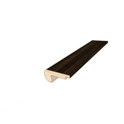 Roasted Cashew 0.45 in. Thick x 2 in. Width x 78 in. Length Overlap Stair Nose Molding by OptiWood -United Weavers shop roasted cashew optiwood wood floor trim m611015lsn 31 1000