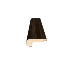 Roasted Cashew 0.45 in. Thick x 2 in. Width x 78 in. Length Overlap Stair Nose Molding by OptiWood