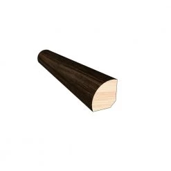 Roasted Cashew 0.75 in. Thick x 0.75 in. Width x 78 in. Length Quarter Round Hardwood Molding by OptiWood