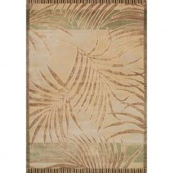 Panama Jack Original Palm Seafoam 5 ft. 3 in. x 7 ft. 2 in. Area Rug by United Weavers