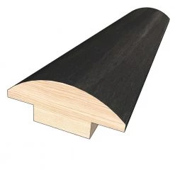 Shadow Gray 0.445 in. Thick x 1-1/2 in. Width x 78 in. Length Hardwood T-Molding by OptiWood