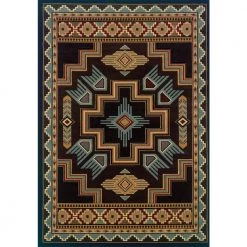 Designer Contours CEM Talon Smoke Blue 3 ft. x 7 ft. Area Rug by United Weavers