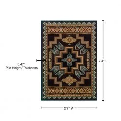 Designer Contours CEM Talon Smoke Blue 3 ft. x 7 ft. Area Rug by United Weavers 11 Designer Contours CEM Talon Smoke Blue 3 ft. x 7 ft. Area Rug by United Weavers -United Weavers shop smoke blue united weavers area rugs 511 25366 28c 76 1000