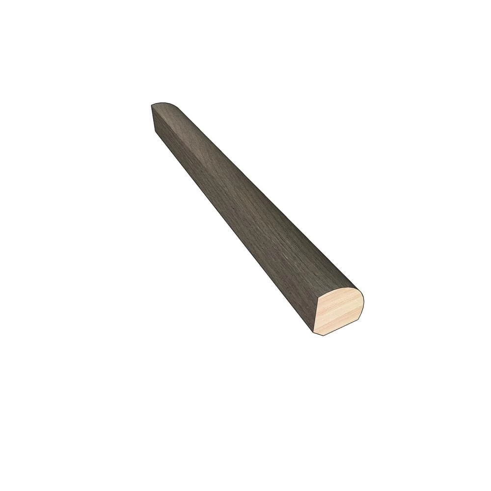 Stormy Gray 0.75 in. Thick x 0.75 in. Width x 78 in. Length Quarter Round Hardwood Molding by OptiWood 3 Stormy Gray 0.75 in. Thick x 0.75 in. Width x 78 in. Length Quarter Round Hardwood Molding by OptiWood