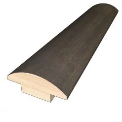 Tanned Leather 0.445 in. Thick x 1-1/2 in. Width x 78 in. Length Hardwood T-Molding by OptiWood