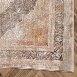 Volos Zoe Taupe 6 ft. x 6 ft. Round Rug by United Weavers 12 Volos Zoe Taupe 6 ft. x 6 ft. Round Rug by United Weavers -United Weavers shop taupe united weavers area rugs 2450 20994 66r c3 1000