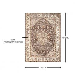 Bridges Ponte Vecchio Taupe 8 ft. x 11 ft. Area Rug by United Weavers 10 Bridges Ponte Vecchio Taupe 8 ft. x 11 ft. Area Rug by United Weavers -United Weavers shop taupe united weavers area rugs 3001 00494 912 76 1000