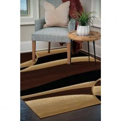 Contours Avalon Toffee Runner Rug 2'7" x 7'4" by United Weavers -United Weavers shop toffee united weavers area rugs 510 22859 28c 31 1000