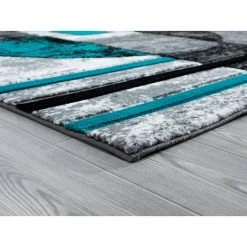 Bristol Epsilon Turquoise 5 ft. 3 in. x 7 ft. 6 in. Area Rug by United Weavers -United Weavers shop turquoise united weavers area rugs 2050 10169 69 4f 1000