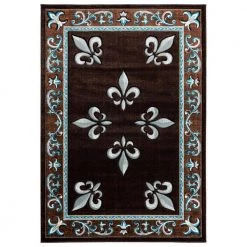 Bristol Casselton Turquoise 7 ft. 10 in x 10 ft. 6 in. Area Rug by United Weavers