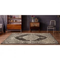 Marrakesh Malek Walnut 5 ft. 3 in. x 7 ft. 2 in. Area Rug by United Weavers -United Weavers shop walnut united weavers area rugs 3801 30354 58 31 1000
