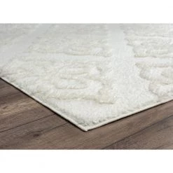 Mellow Hollow White 9 ft. 8 in. x 13 ft. 2 in. Area Rug by United Weavers 11 Mellow Hollow White 9 ft. 8 in. x 13 ft. 2 in. Area Rug by United Weavers -United Weavers shop white united weavers area rugs 2615 30299 1013 c3 1000