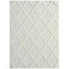 Mellow Magnolia White 9 ft. 8 in. x 13 ft. 2 in. Area Rug by United Weavers