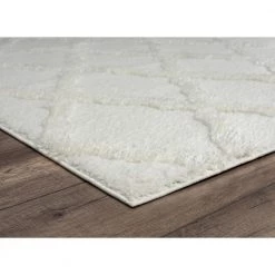 Mellow Magnolia White 9 ft. 8 in. x 13 ft. 2 in. Area Rug by United Weavers -United Weavers shop white united weavers area rugs 2615 30399 1013 c3 1000