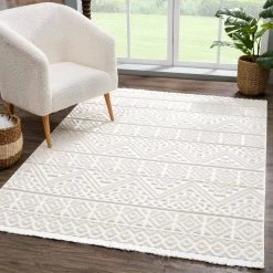 Chelsea Kane White 7 ft. 10 in. x 10 ft. 6 in. Oversize Rug by United Weavers 11 Chelsea Kane White 7 ft. 10 in. x 10 ft. 6 in. Oversize Rug by United Weavers -United Weavers shop white united weavers area rugs 2920 81299 912 31 1000