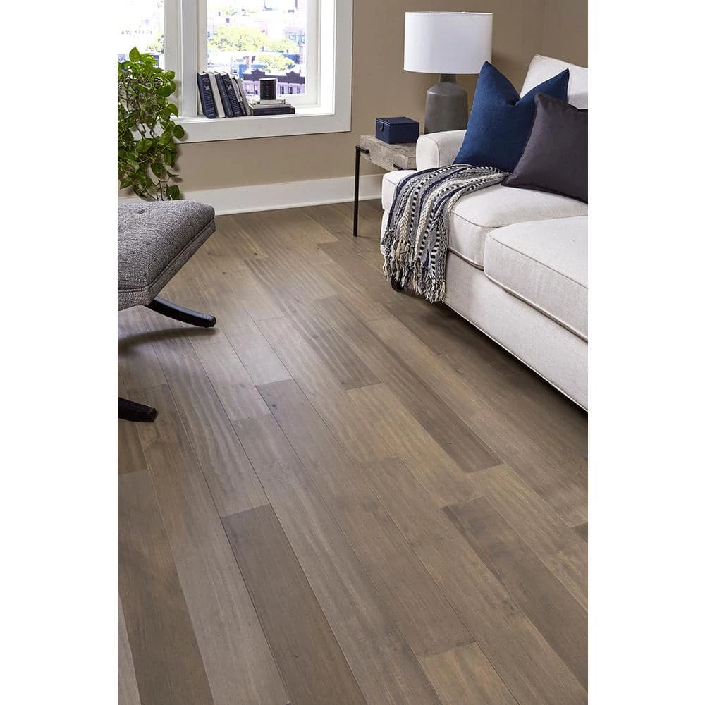 Winter Stone 0.28 in. Thick x 5 in. Width x Varying Length Waterproof Engineered Hardwood Flooring (16.68 sq. ft./case) by OptiWood 9 Winter Stone 0.28 in. Thick x 5 in. Width x Varying Length Waterproof Engineered Hardwood Flooring (16.68 sq. ft./case) by OptiWood - Image 7