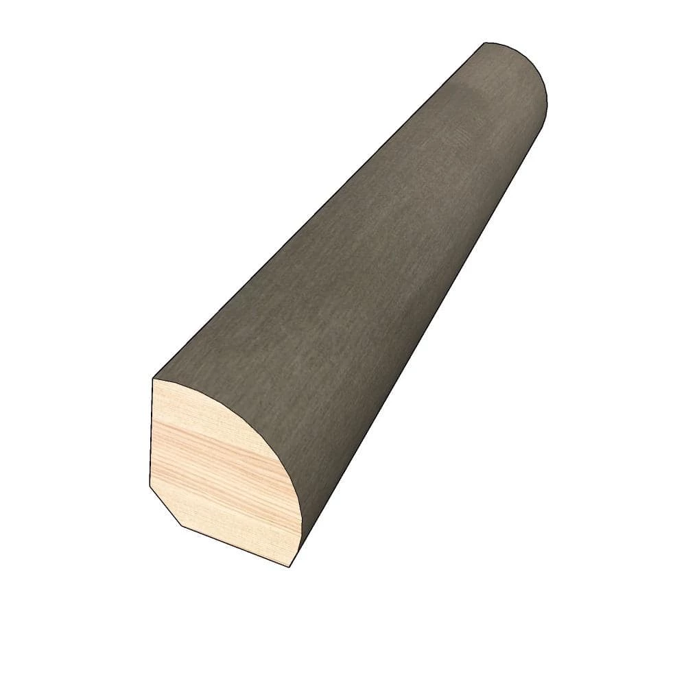 Winter Stone 3/4 in. Thick x 3/4 in. Width x 78 in. Length Hardwood Quarter Round Molding by OptiWood 3 Winter Stone 3/4 in. Thick x 3/4 in. Width x 78 in. Length Hardwood Quarter Round Molding by OptiWood
